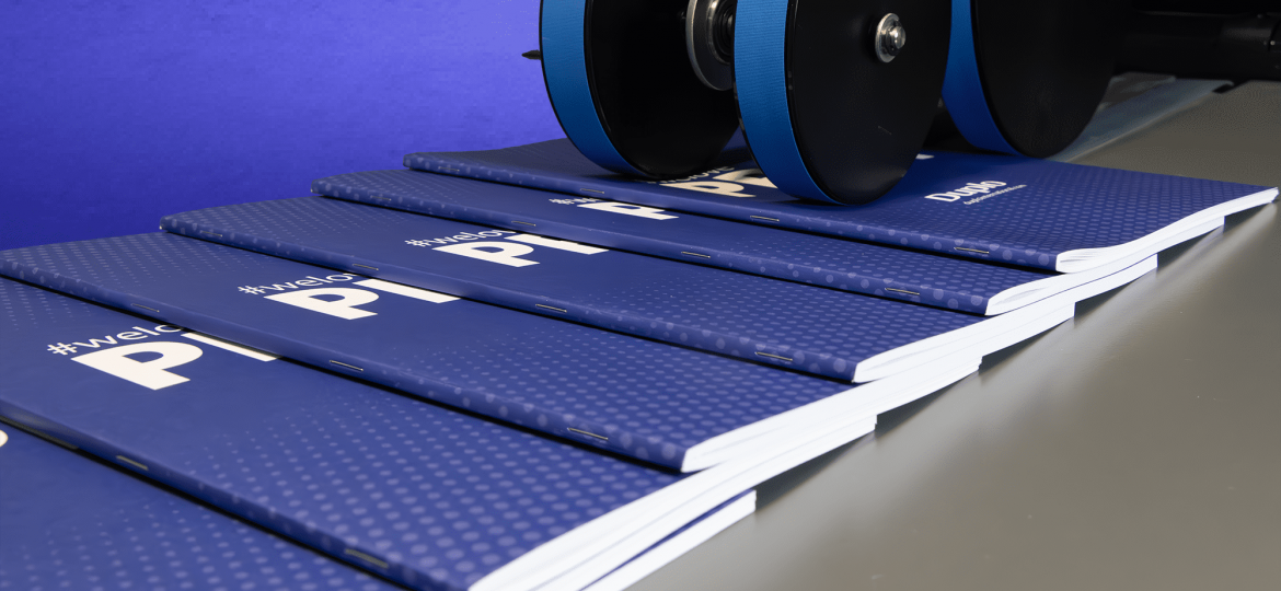Libretas con lomo cuadrado - Duplo